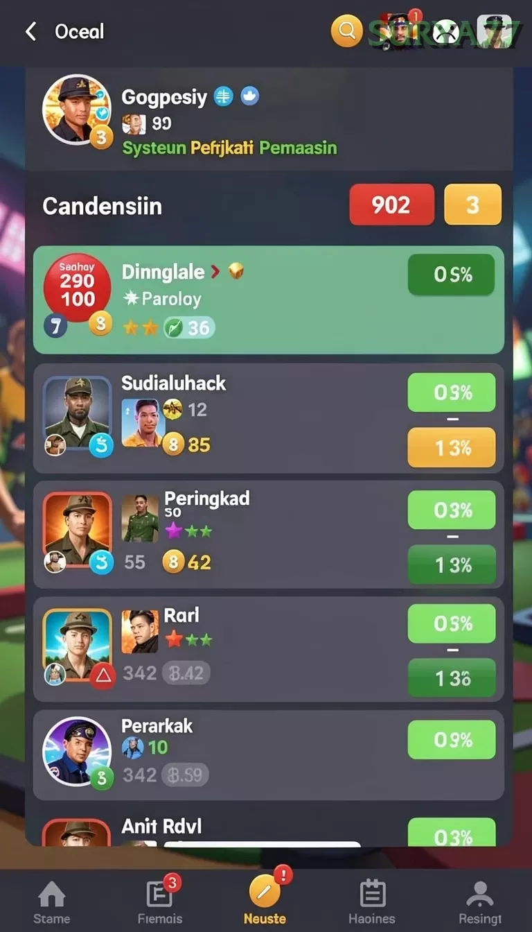 Screenshot Adam77 nomor 1